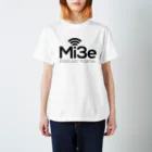 Mi3e GoodsのMi3e Black Regular Fit T-Shirt