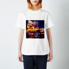 aoki_tanの夜のカフェ スタンダードTシャツ