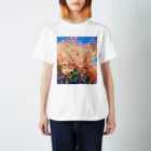 R☆worldの桜 Regular Fit T-Shirt