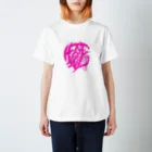 Hachijuhachiの生死　PINK Regular Fit T-Shirt