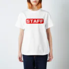 AAAstarsのSTAFF　ー両面ﾌﾟﾘﾝﾄ スタンダードTシャツ