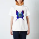 roseの蝶 Regular Fit T-Shirt