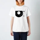 グリュックレーヴのPlaying RECORD.  Regular Fit T-Shirt