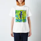 13's SHOPのfeeling good day Regular Fit T-Shirt