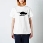 puikkoの戦車　ポルシェティーガー（黒） Regular Fit T-Shirt