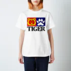 Plastic-Earthの"TIGER" パロディーTシャツ スタンダードTシャツ