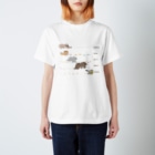 へんないきものチャンネルのきつねさんと追いかけっこ Regular Fit T-Shirt