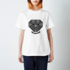 IDOL NEVER DIESのDIAMOND HEART スタンダードTシャツ