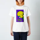 MIZUKICOCOのインコおじさん（和柄紫） スタンダードTシャツ