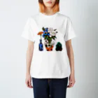 tomidoronの生花を見守る石 Regular Fit T-Shirt