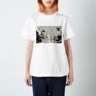 CoCoAメイドのI Don't like for Vincent van Gogh life モノクローム Regular Fit T-Shirt