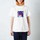 hiraiのガイコツ×さくら Regular Fit T-Shirt