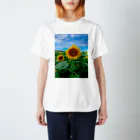 mitsugoyaのひまわり Regular Fit T-Shirt