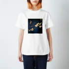 Petrichorの夜桜 Regular Fit T-Shirt