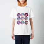 kaokao spiral upのspiral up girls スタンダードTシャツ