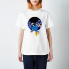 Happy Moon Artのalice rabbit hole Regular Fit T-Shirt