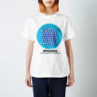 PCD Japan スーベニアショップのPCD Japan 2021 スーベニアTシャツ 【Designed by やも ver.】 スタンダードTシャツ