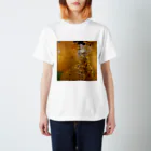 art-standard（アートスタンダード）のグスタフ・クリムト（Gustav Klimt） / 『アデーレ・ブロッホ＝バウアーの肖像 I』（1907年） Regular Fit T-Shirt