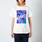 Fantasy PartyのFantasy Love/青 Regular Fit T-Shirt