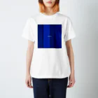raiden.のdeep blue Regular Fit T-Shirt