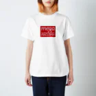 mimitabDECK.Kのめがねっ子ね（赤白ロゴ） スタンダードTシャツ