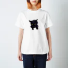 たかはしの店の黒猫 (ドット) Regular Fit T-Shirt