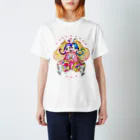 壬本舗 mizu-no-e-hompoのうりぼうずきんのふたごちゃん スタンダードTシャツ