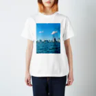 daikichiesのお台場Sea Bus Ocean views Regular Fit T-Shirt