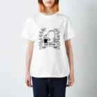 マヅメ ミユキ | atelier paccaのOLD BOOK（ブラック） Regular Fit T-Shirt