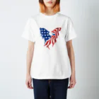 Fred HorstmanのAmerican Bald Eagle スタンダードTシャツ