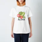 Monokomono+のALOHA プルメリア スタンダードTシャツ