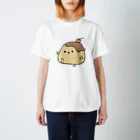 もものもものゆるいプリン スタンダードTシャツ