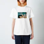 チルしない？のchill out(ロゴ入り写真) スタンダードTシャツ