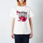 SU-KUの心に花を Regular Fit T-Shirt
