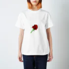 darumaの一輪のバラ Regular Fit T-Shirt