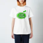 DREAMERの雑貨屋さんのLOVE　GREEN　（ふたば） Regular Fit T-Shirt