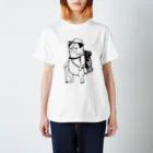 パグのお店＠nishibiworks&PUGSのパグ隊長 Regular Fit T-Shirt