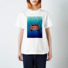 むつ さとしのThe Diving Car Regular Fit T-Shirt