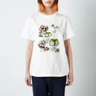 Lily bird（リリーバード）のほわほわメジロ梅 Regular Fit T-Shirt