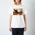 syachi工房のSunset Ocean Ⅲ Regular Fit T-Shirt