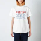 atelier konomi アトリエコノミのシンプルサーフィン Tシャツ スタンダードTシャツ