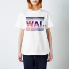 立花けんのグッズ屋さんのWAIT(サンセットピンク) スタンダードTシャツ