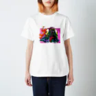 LIFE_is_a_JOKEの焼き魚ちゃん Regular Fit T-Shirt