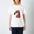 ちょっとだけヤバめSHOPの目がイってるFLAMINGO スタンダードTシャツ