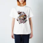 piyopiyobrandの桜雀 スタンダードTシャツ