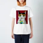 のっぴきならない。ラインスタンプ発売中ののっぴきならない/保護猫梅ちゃん Regular Fit T-Shirt