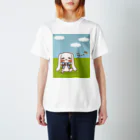 もちゃちくのちょうちょとナニカちゃん Regular Fit T-Shirt