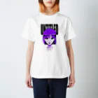 hiroのuntitled"purple" スタンダードTシャツ