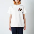 獅子舞屋のGirls solo camper 2 Regular Fit T-Shirt