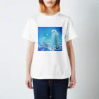 BARE FEET/猫田博人の沖縄の海とアザラシ スタンダードTシャツ